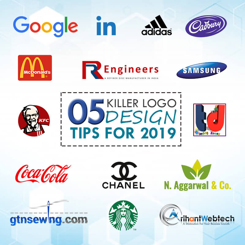 5 Killer Logo Design Tips For 2020 News Arihant Webtech