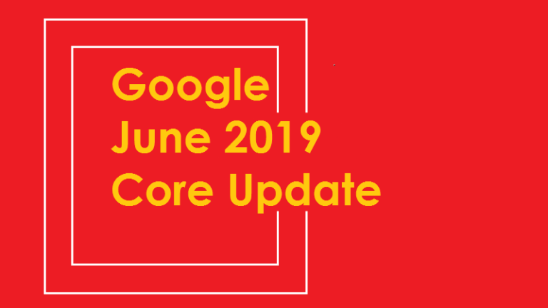 Google June 2019 Core Update